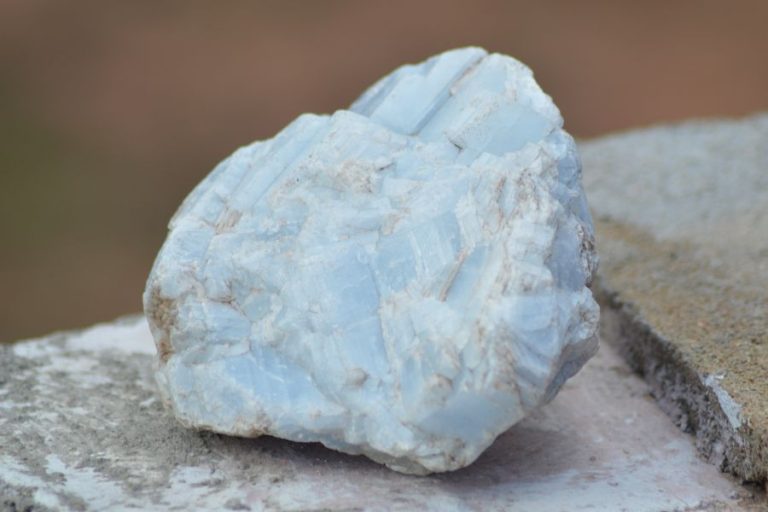 Blue Calcite Crystal Meaning, Benefits & Uses